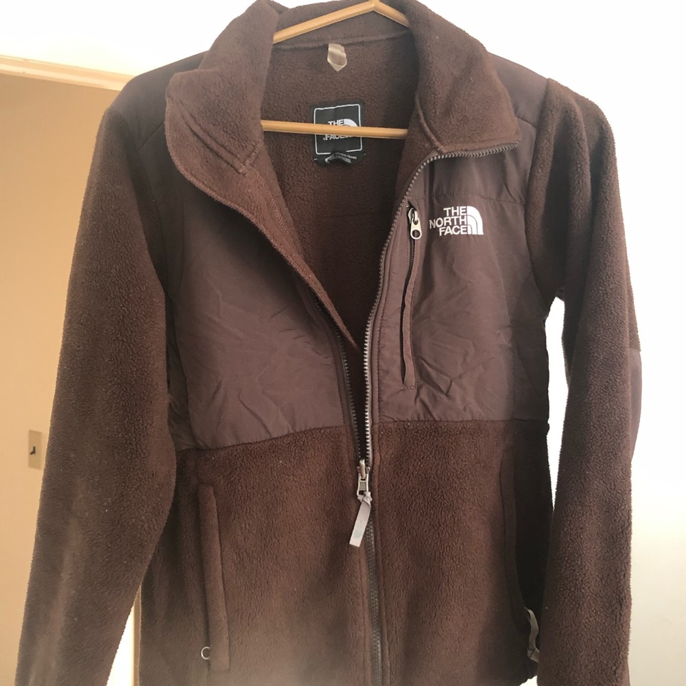Brown North Face Denali Fleece